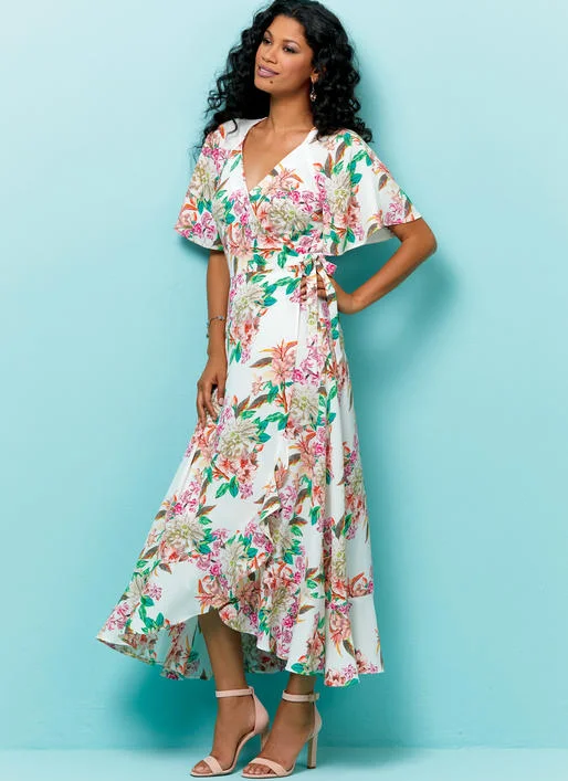 Butterick Wrap Dresses B6554